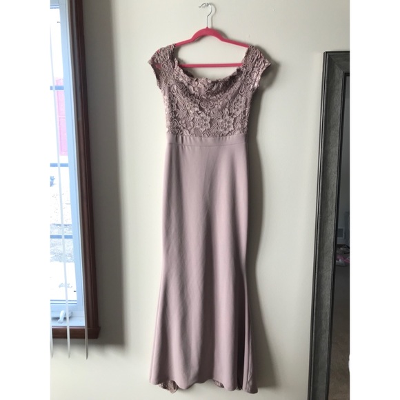 lola off the shoulder lace dress